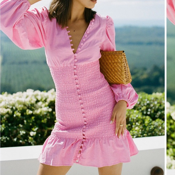 Sabo Skirt Dresses & Skirts - Sabo Skirt Pink Mini Dress